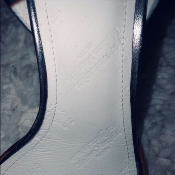 Maison Martin Margiela SS2009 “Disco Ball” Runway high heel  NEW Maison Margiela Geometric Heel Sandals